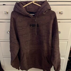 Alphalete Camouflage Purple Hoodie